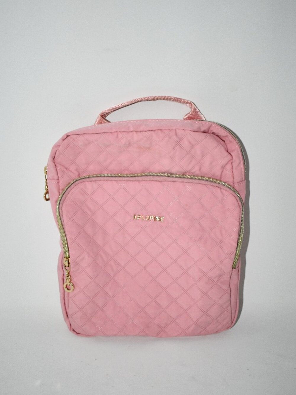 Aplufine Book Sleeve with Zipper, Pink, Book Pouch Book Protector, NWT